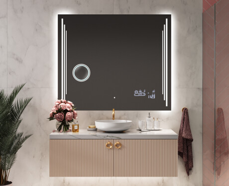 Oglinzi moderne baie cu leduri L27 #9
