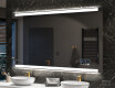 Oglinda moderna dreptunghiulara baie cu LED L47 #10