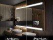Oglindă de baie cu iluminare LED47 #1