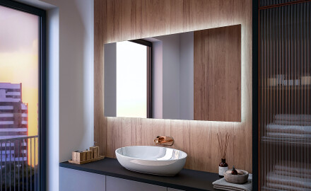 Oglindă de baie cu iluminare LED58