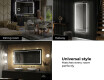 Oglinzi moderne baie cu leduri L61 #10