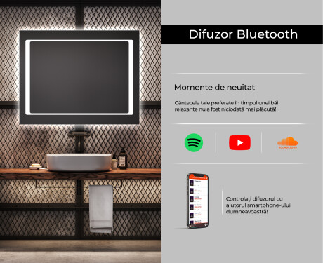 Oglinzi moderne baie cu leduri L61 #6