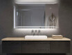 Oglinda cu LED baie mari de perete L75