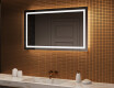 Oglinzi moderne baie cu leduri 120x70cm cu lumină LED rece 7000K, lumină caldă 3000K sau lumină neutră 4500K