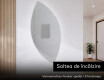 Oglinzi pentru baie cu LED în formă neregulată L221 #8
