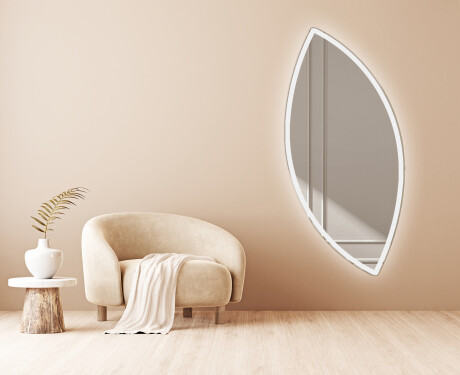 Oglinda LED forma neregulata de perete L222 #4