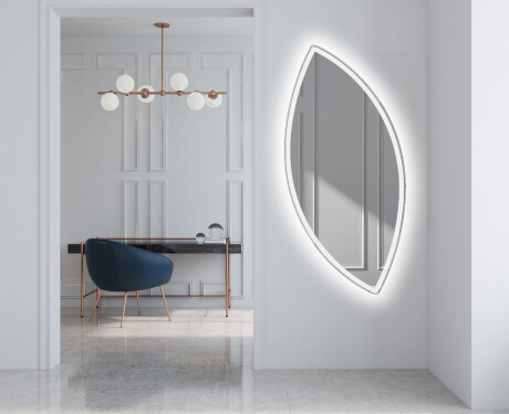 Oglinda LED forma neregulata de perete L222 #5