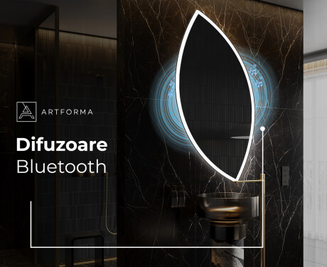 Oglinzi pentru baie cu LED în formă neregulată L222 #5