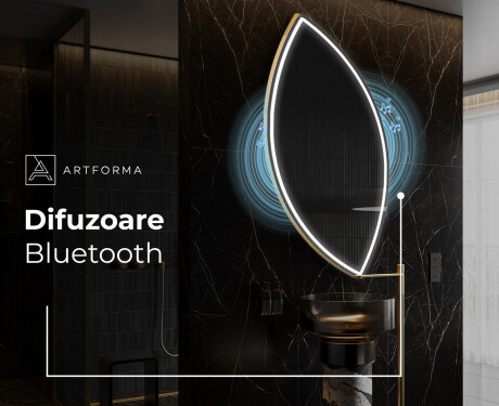 Oglinzi pentru baie cu LED în formă neregulată L223 #6