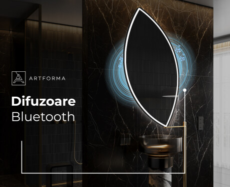Oglinzi pentru baie cu LED în formă neregulată L223 #5
