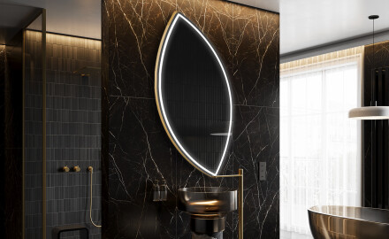 Oglinzi pentru baie cu LED în formă neregulată L223