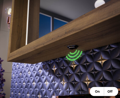 Oglindă LED pentru baie cu ramă WoodenFrame, în culoarea Stejar Oslo #6