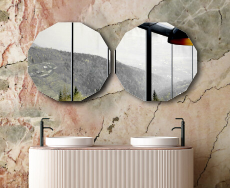 Oglindă rotunde de perete L204 #6