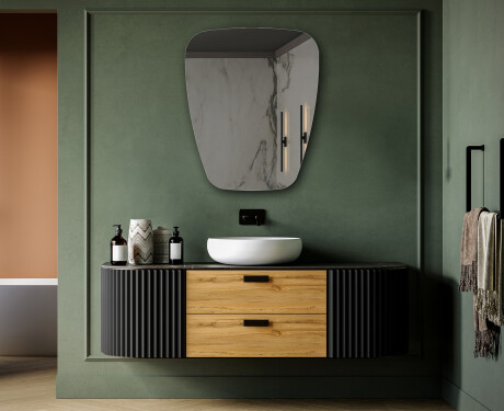 Oglindă neregulate vertical de perete L213