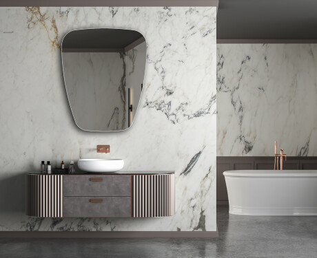 Oglindă neregulate vertical de perete L213 #5