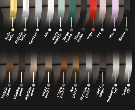 Oglindă rotunjite de perete cu ramă L201 #3