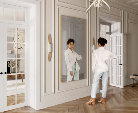 Oglindă rotunjite de perete cu ramă L201 #6