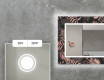 Moderna oglinzi decorative cu leduri perete salon - Jungle #4