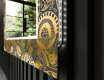 Decoratiune oglinda cu LED hol moderna - Ancient Pattern #11