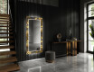 Decoratiune oglinda cu LED hol moderna - Ancient Pattern #2