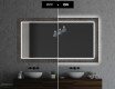Baie decoratiune oglinda cu LED moderna  - Golden Lines #7
