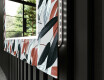 Oglinda LED decorativa perete salon - Leaves #11