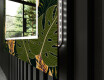 Moderna oglinzi decorative cu leduri perete hol - Botanical Flowers #11