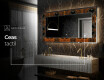 Decoratiune oglinda cu LED moderna - Mosaic Dreams #6