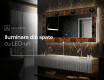 Decoratiune oglinda cu LED moderna - Mosaic Dreams #9