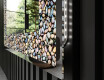 Decoratiune oglinda cu LED moderna - Natural Stones #3