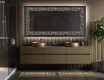 Decoratiune oglinda cu LED moderna - Natural Stones #5