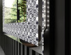 Decoratiune oglinda cu LED moderna - Geometric Symphony #3