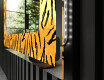 Decoratiune oglinda cu LED moderna - Midnight Mirage #3
