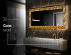 Decoratiune oglinda cu LED moderna - Midnight Mirage #6
