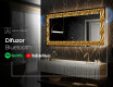 Decoratiune oglinda cu LED moderna - Midnight Mirage #7