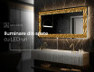 Decoratiune oglinda cu LED moderna - Midnight Mirage #9