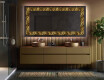 Decoratiune oglinda cu LED moderna - Tropical Paradise #5