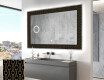 Decoratiune oglinda cu LED moderna - Nordic Charm
