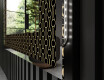 Decoratiune oglinda cu LED moderna - Nordic Charm #3