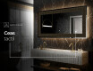 Decoratiune oglinda cu LED moderna - Nordic Charm #6