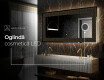 Decoratiune oglinda cu LED moderna - Nordic Charm #8