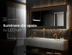 Decoratiune oglinda cu LED moderna - Nordic Charm #9