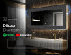 Decoratiune oglinda cu LED moderna - Modern Masterpiece #7