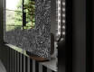 Decoratiune oglinda cu LED moderna - Dark Elegance #3