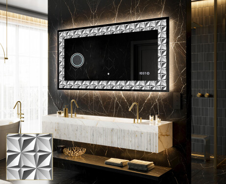Decoratiune oglinda cu LED moderna - Pearlous Dance