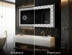 Decoratiune oglinda cu LED moderna - Pearlous Dance
