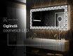 Decoratiune oglinda cu LED moderna - Pearlous Dance #7