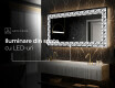 Decoratiune oglinda cu LED moderna - Pearlous Dance #9