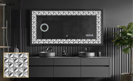 Decoratiune oglinda cu LED moderna - Pearlous Dance