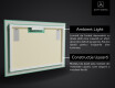 Decoratiune oglinda cu LED moderna - Desert Wonders #4